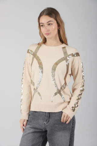 Sweater Brezz Bremer c/ Lentejelas GUL675 - Vista 1