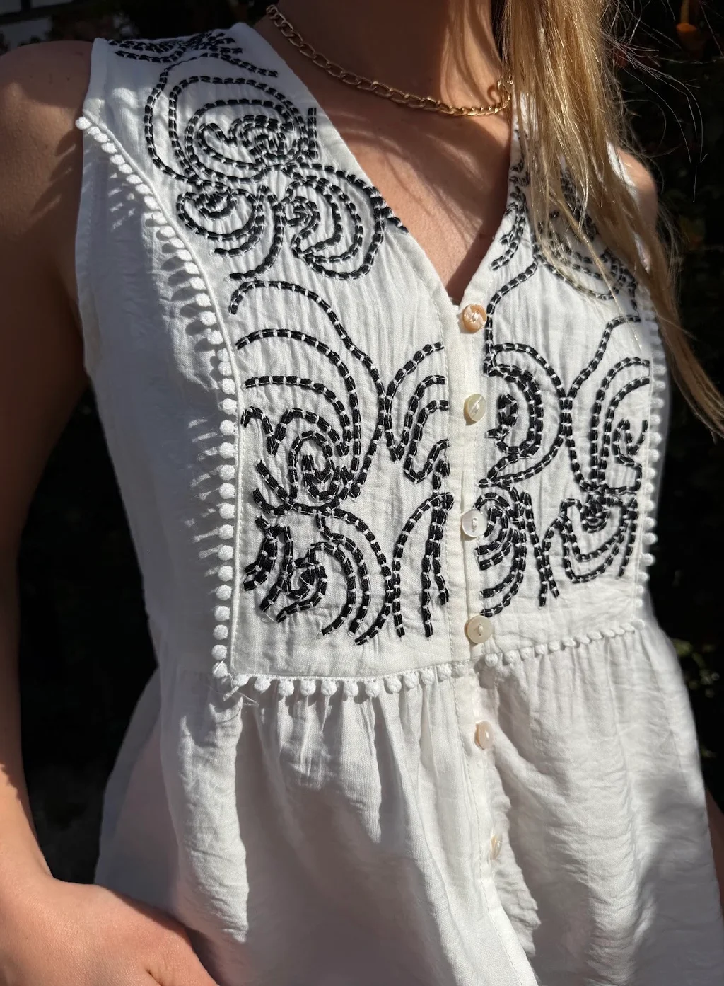 Blusa SUCRE Bordada GUV56