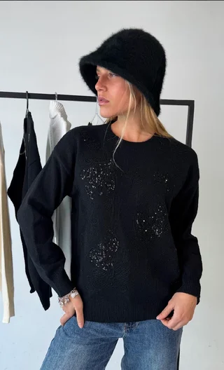 Sweater ROBSON c/bordado GU405832 - Vista 3