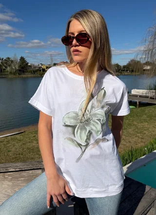 Remera GREEN BAMBOO Bordado GU10714 - Vista 3