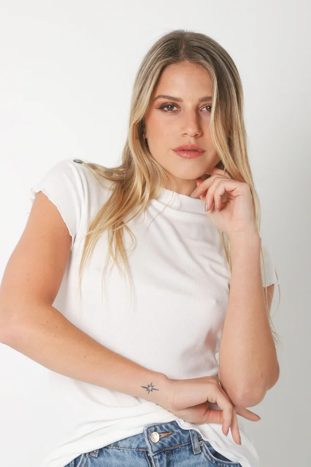 Remera MAKENA morley c/ Botones