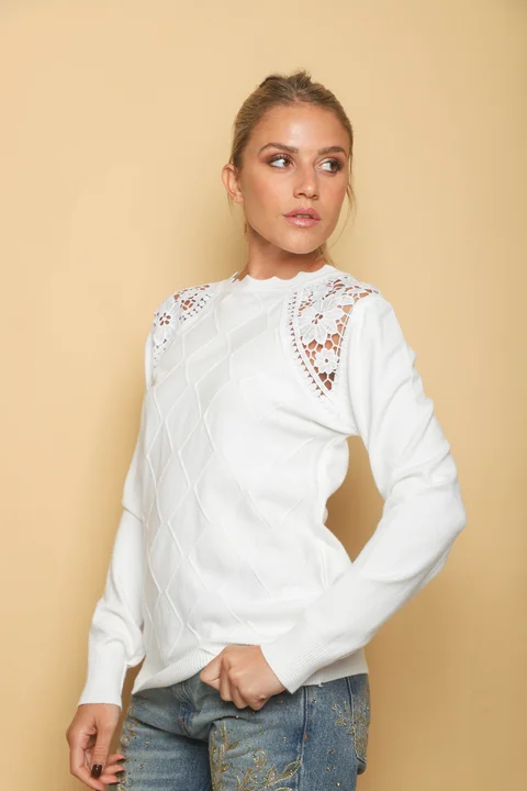 Sweater BELAGIO Bremer Broderie GU625