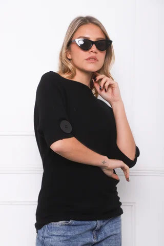 Sweater NICE Bremer Manga 3/4 y Botones GU817 - Vista 6
