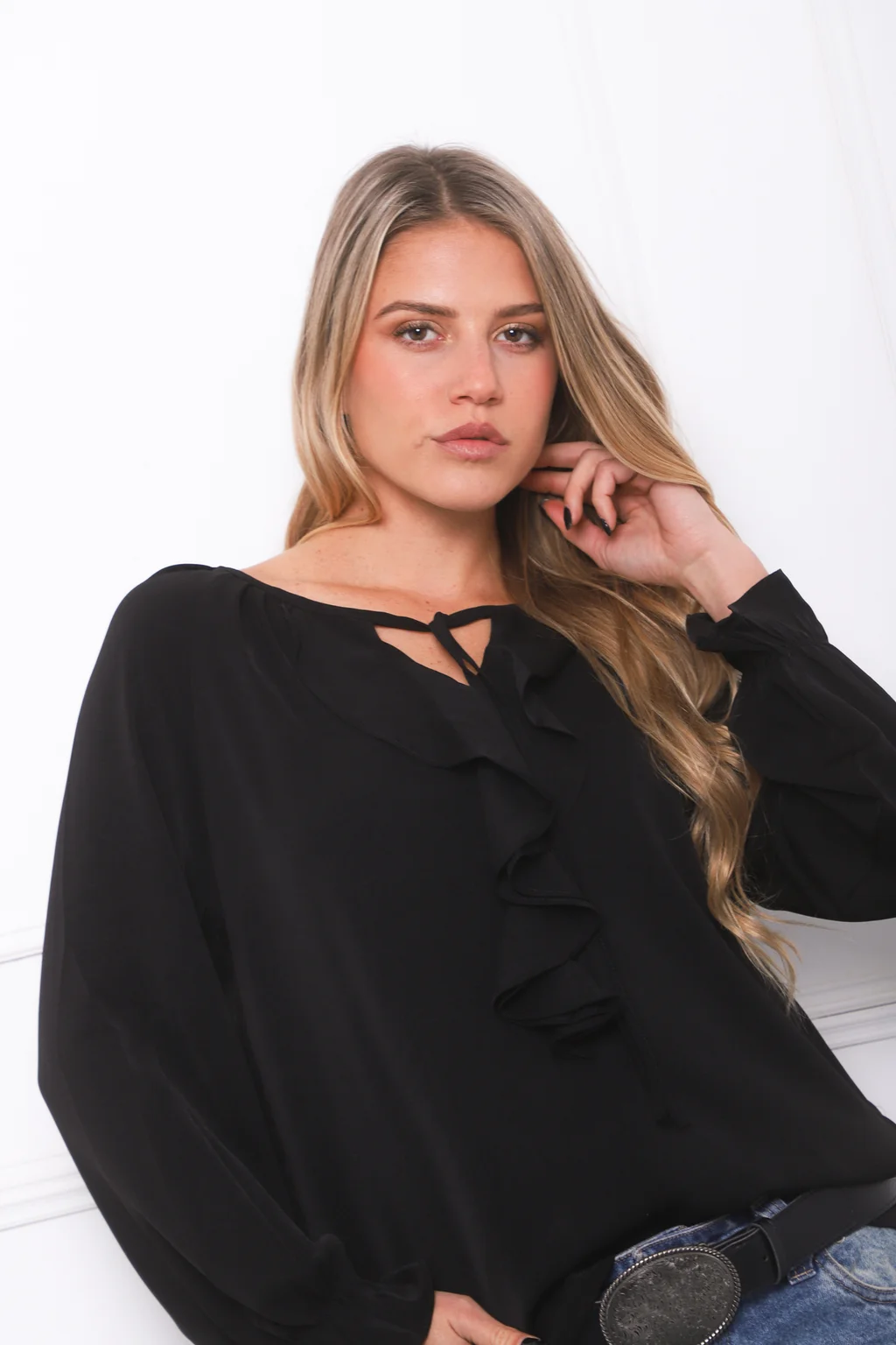 Blusa VOLTIER Gasa Chabot GU0346