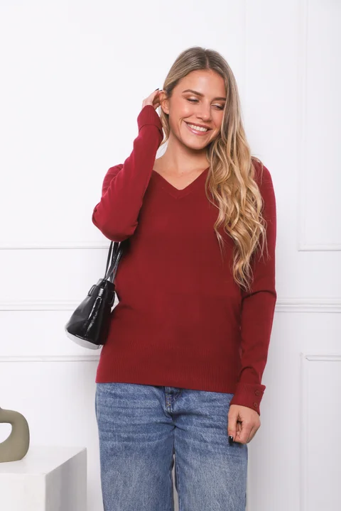 Sweater DANDY Bremer Escote V GUL809