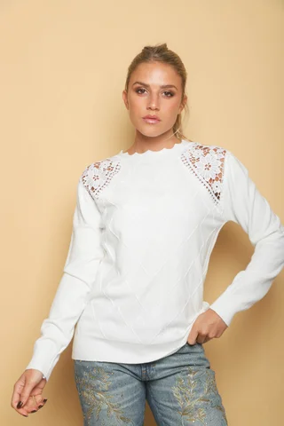 Sweater BELAGIO Bremer Broderie GU625 - Vista 1