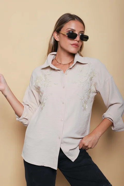 Camisa DAMARIS Bordada GU70264