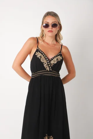 Vestido SIMONE Bordado GU0534 - Vista 6