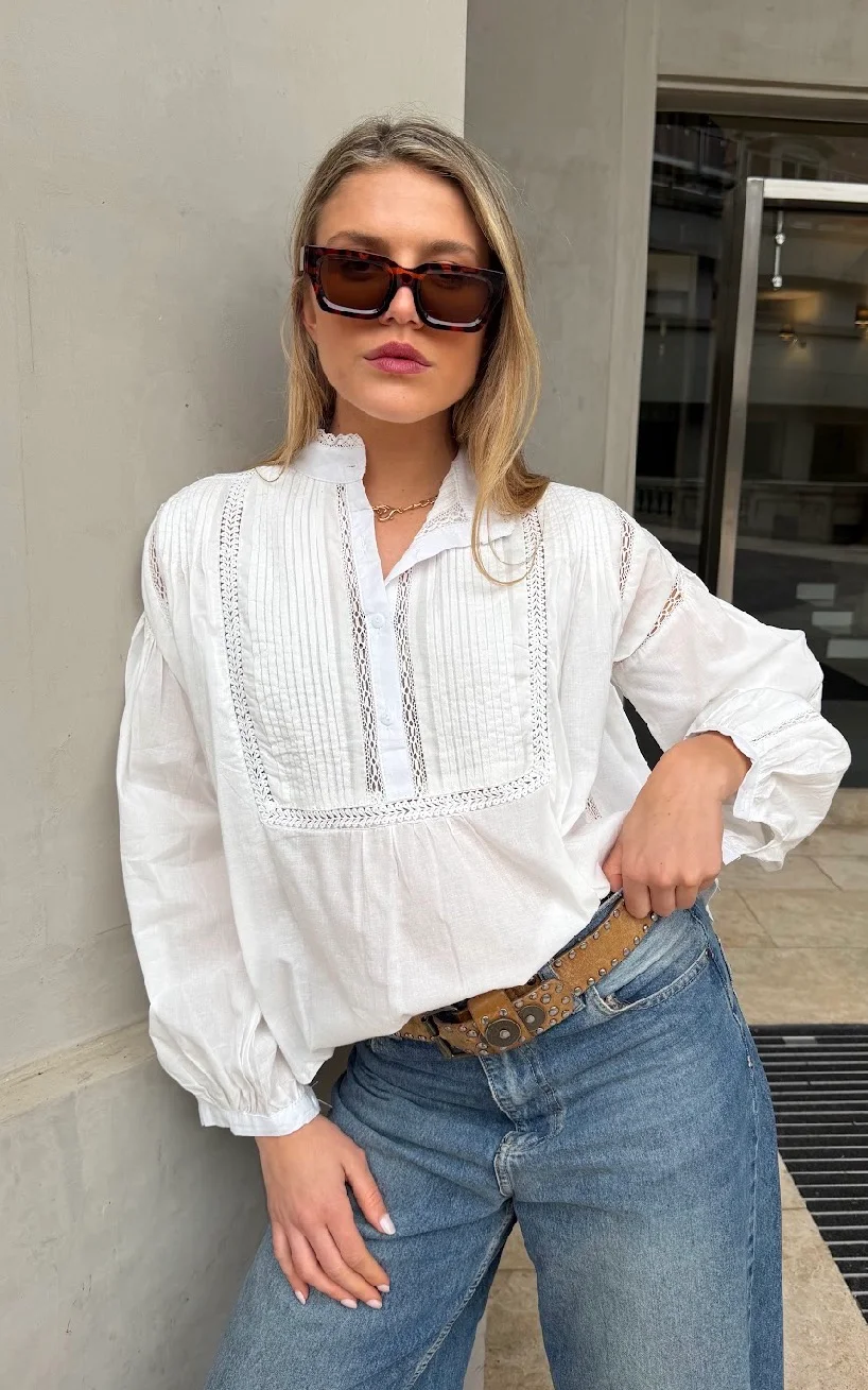 Camisola  MURAY Tablitas y Guipiur GU70233