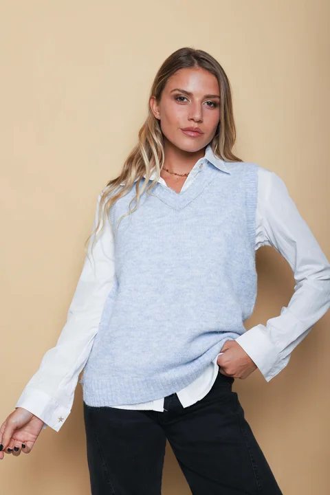 CHALECO ROXY Hilo con Brillos GU806