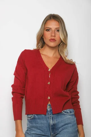 Saco Bremer MAVERICK con Botones Corazon Strass GUL621 - Vista 1