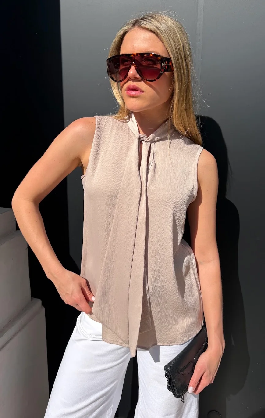 Musculosa Premium Bambula con Lazo GU6220
