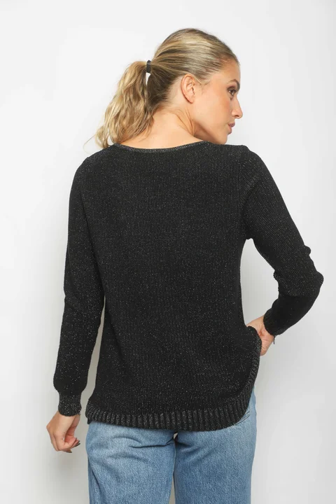 Sweater DIXIE Tejido c/Lurex GUL849