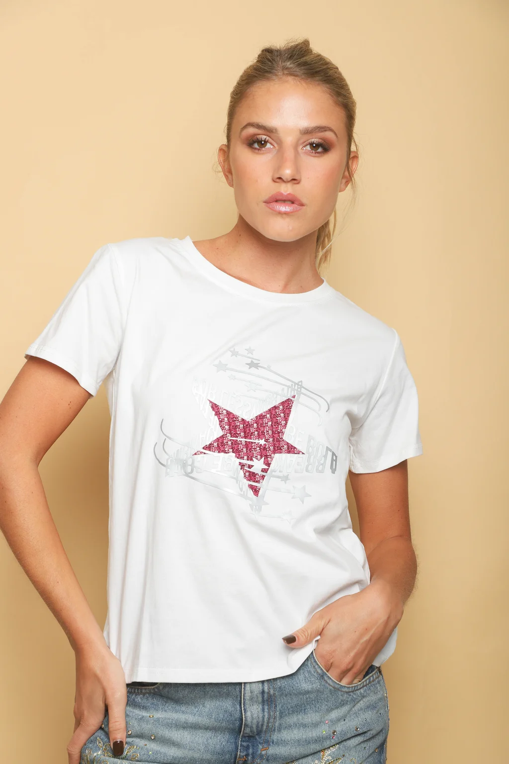 Remera Estrella BREAK LESS GUJ5219