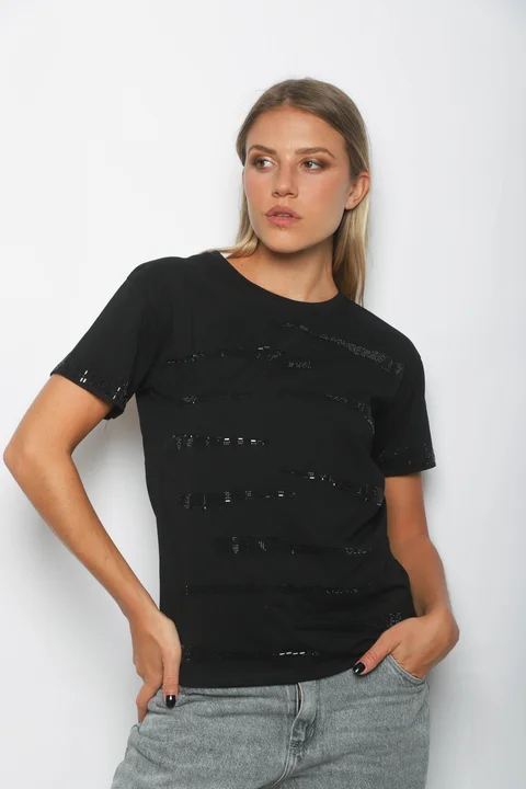 Remera SIDNEY c/strass GV919307