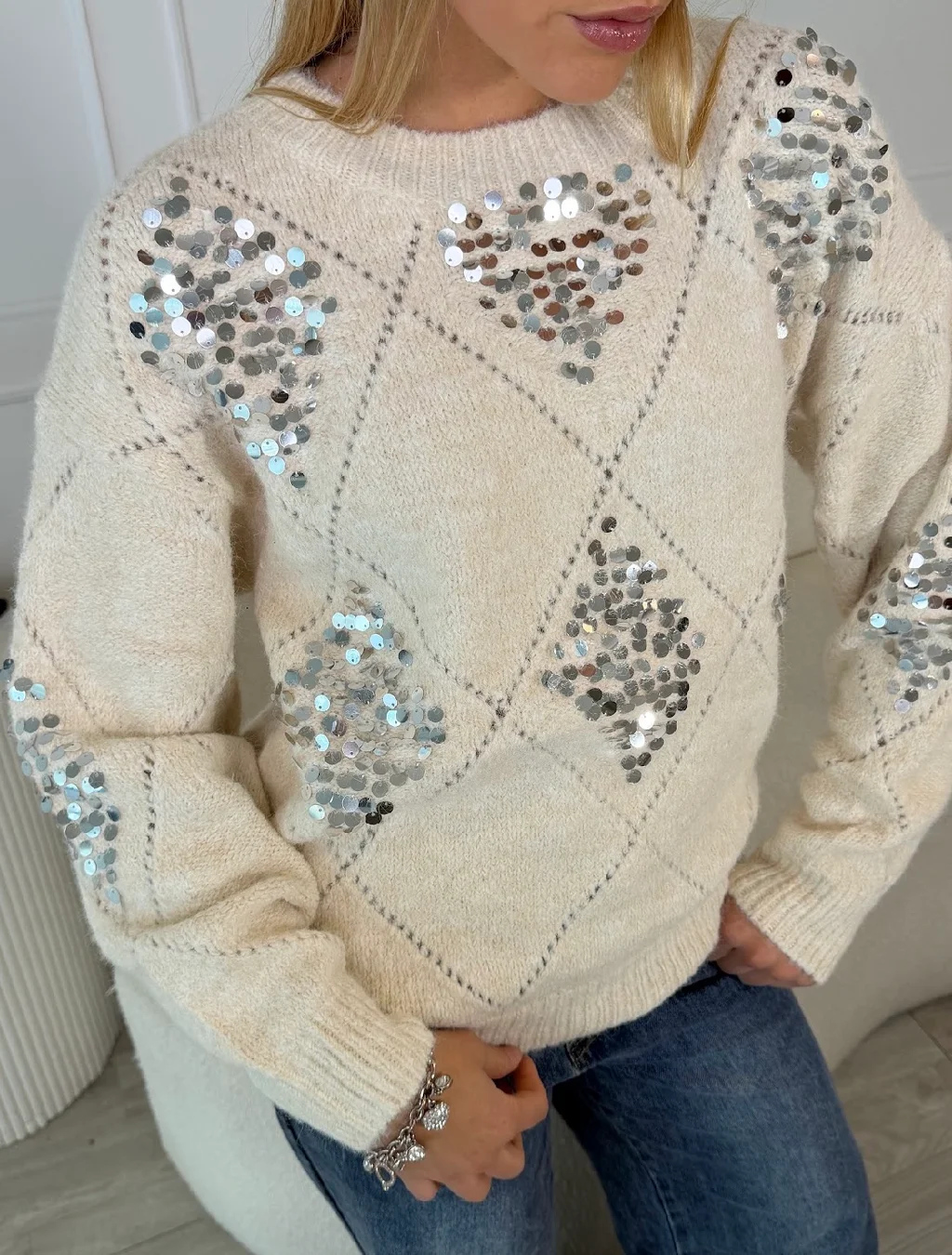 Sweater LUTIER Bordado GU405835