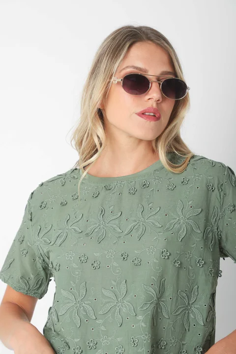 Remera SHANGAI Bordada GU5161