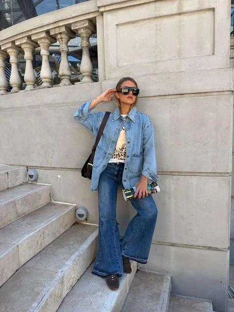 Camisaco TENCEL Oversize Jean GU01801