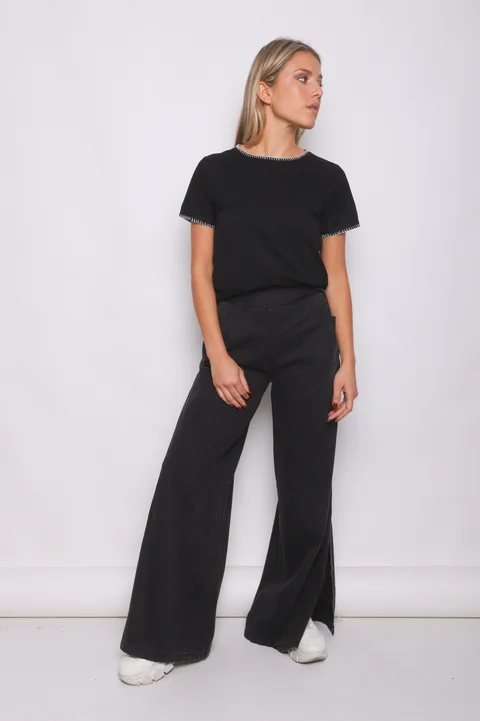 Maxi Palazo Denim