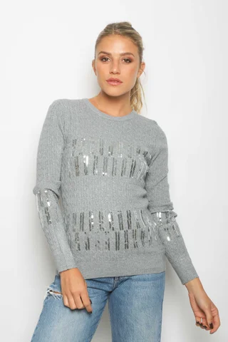 Sweater DINORA Lurex c/ Lentejuelas GU828 - Vista 5
