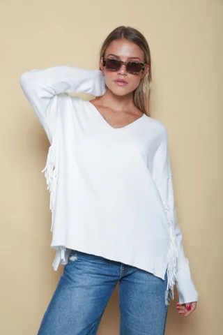 Sweater CHILL Amplio de Bremer c/ Flecos GUL680 - Vista 2