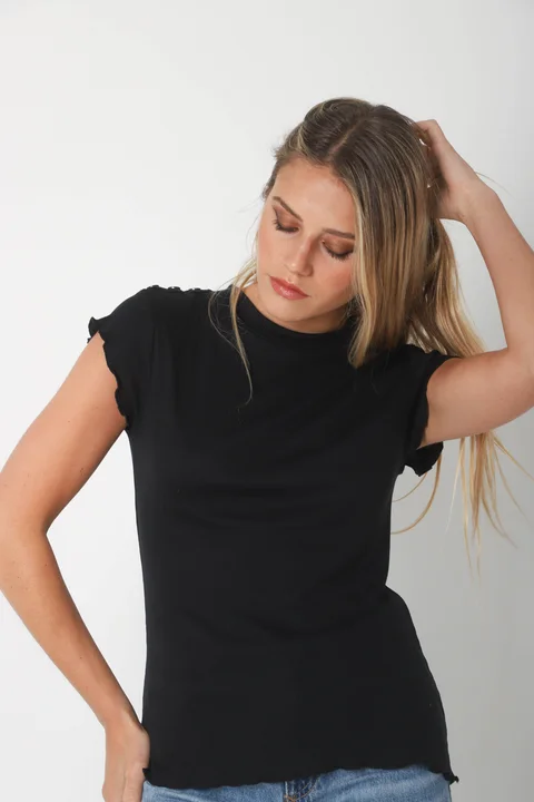 Remera MAKENA morley c/ Botones