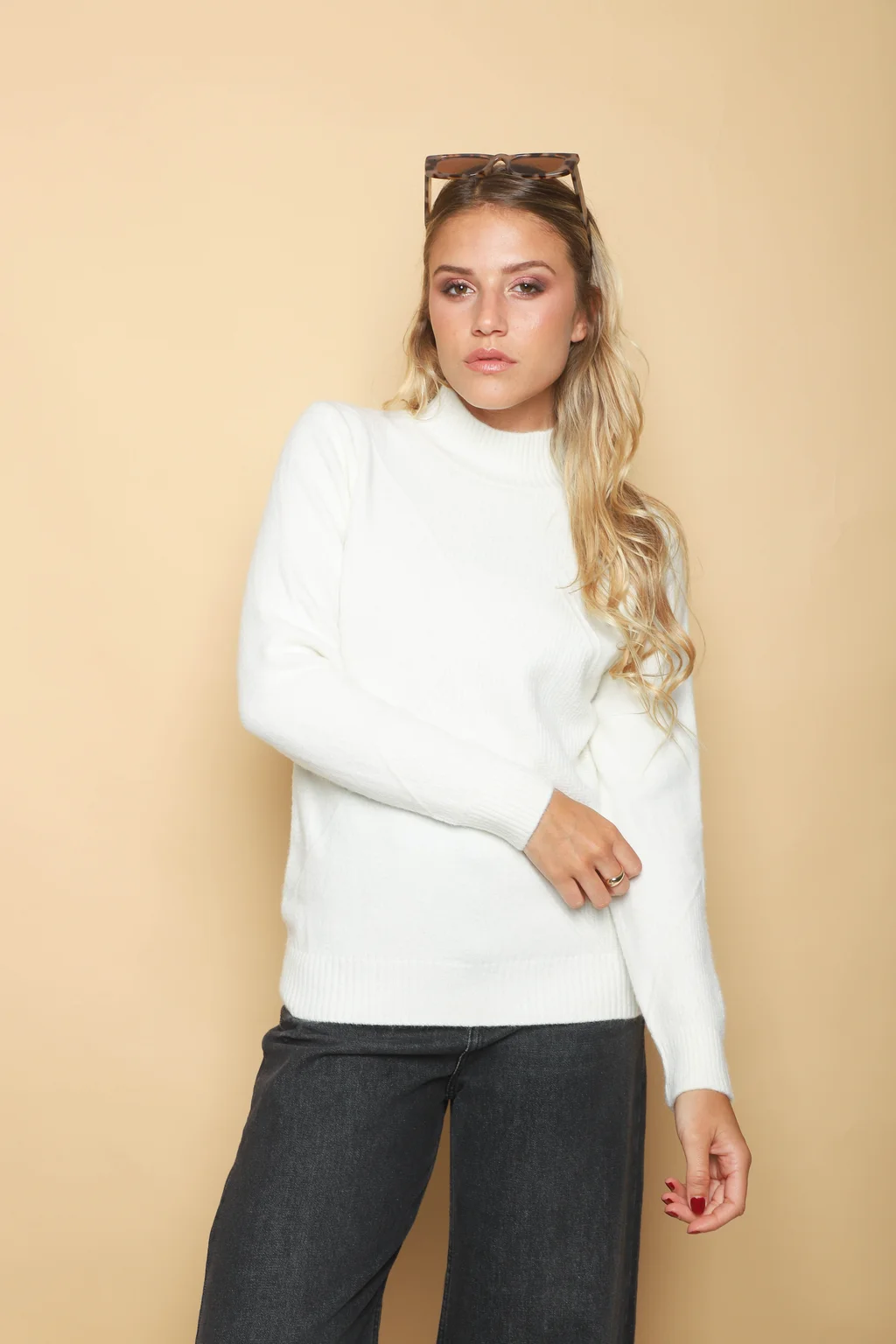 Media Polera CARMIEL LANA CHASMIRE GU0723