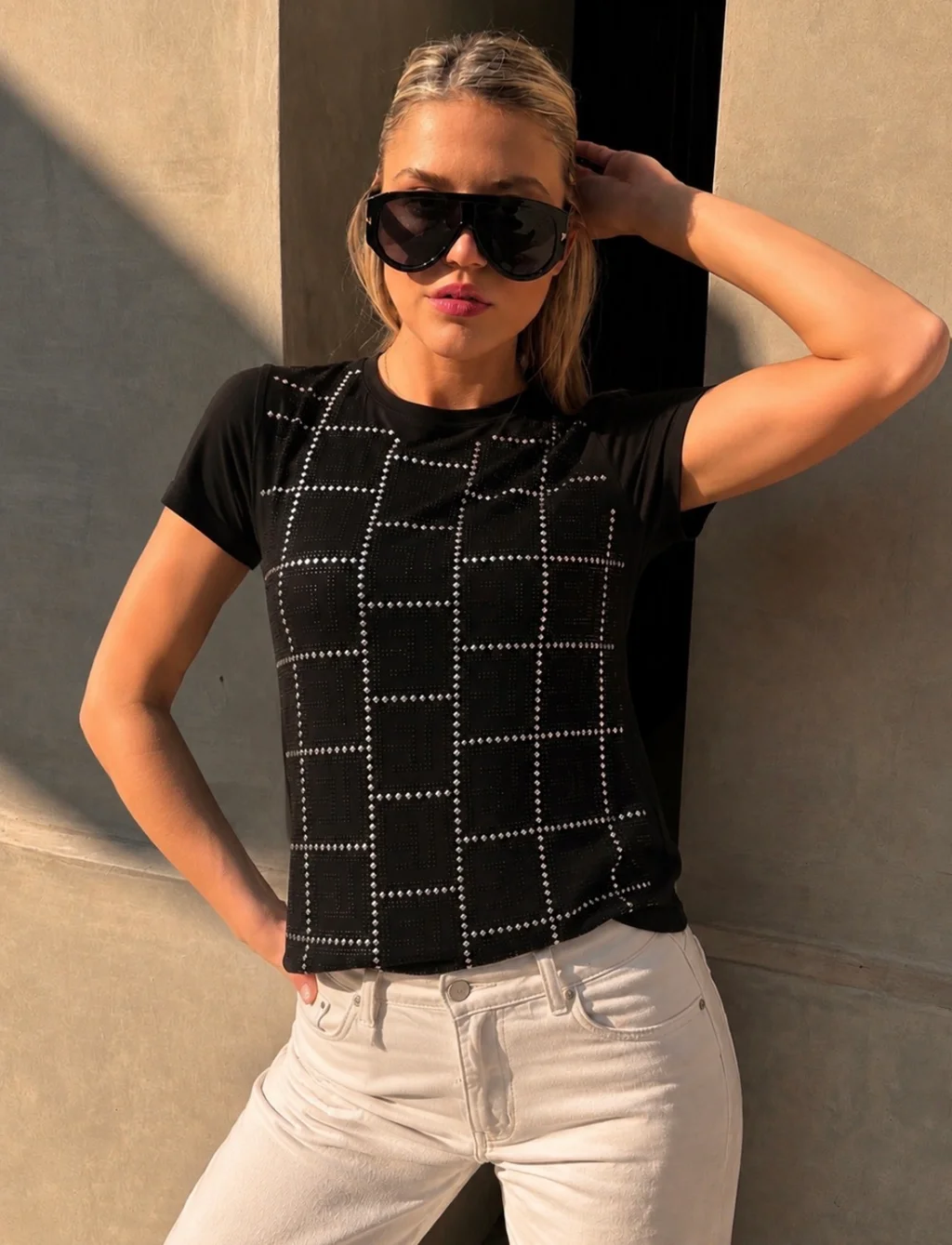 Remera LUNA Strass GU278765