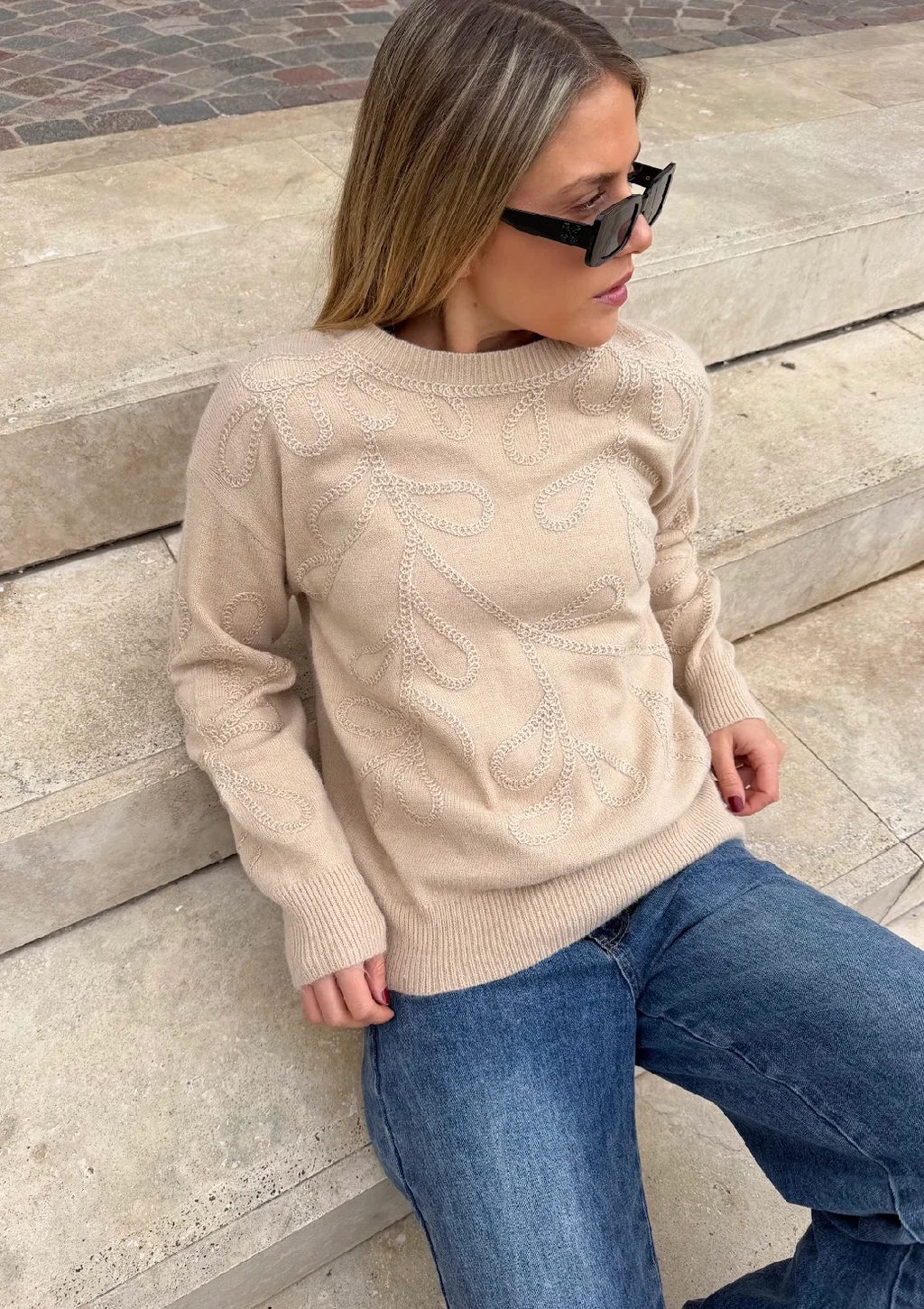 Sweater KALESY c/ Bordado GU405836