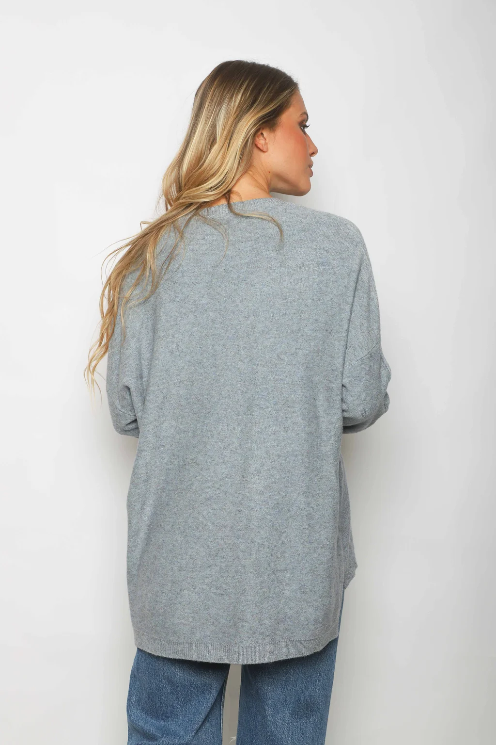 Sweater BIRMANA Largo Bremer  con Botones GUL808
