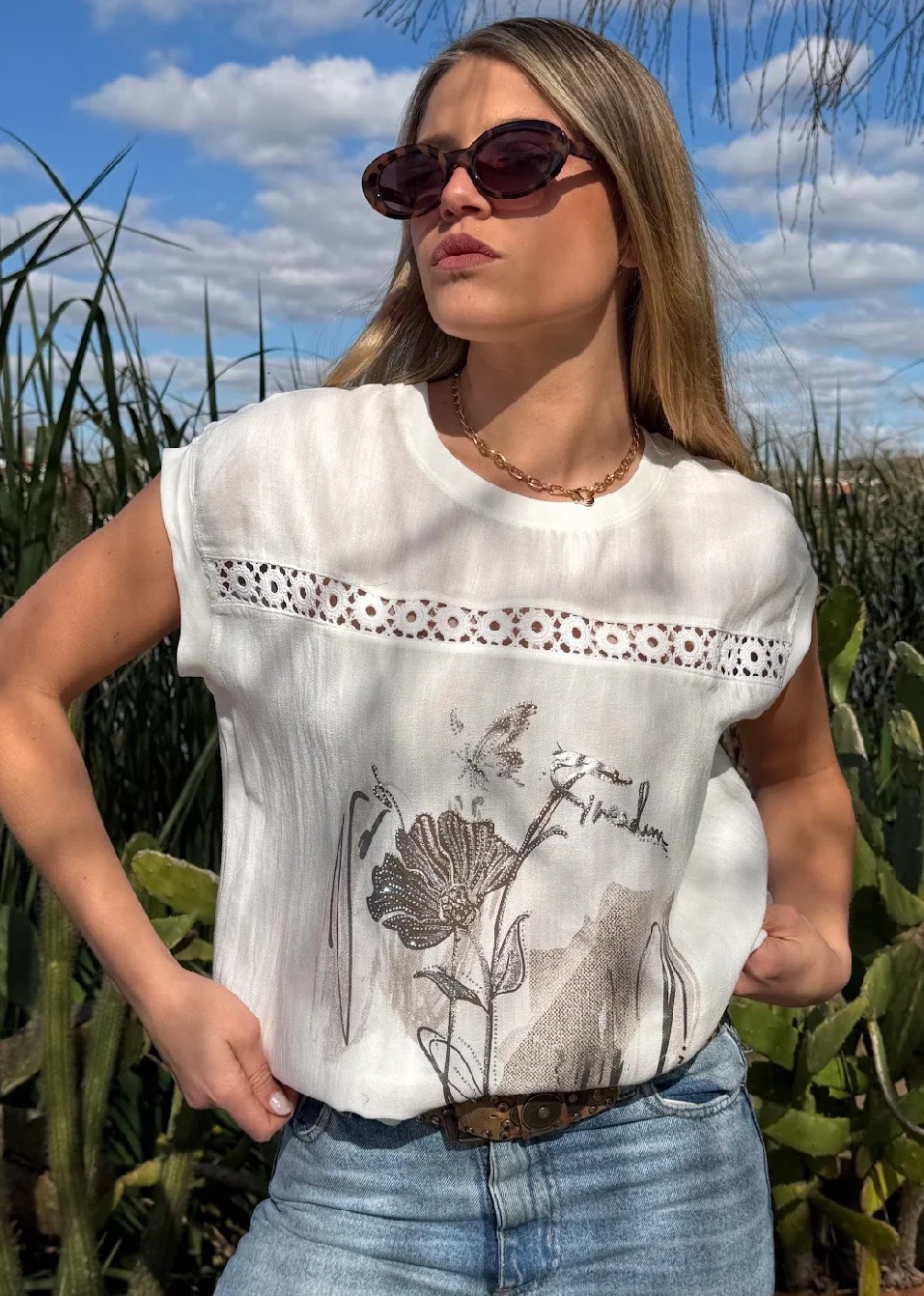 Remeron AVIL LINO con Strass GU10716