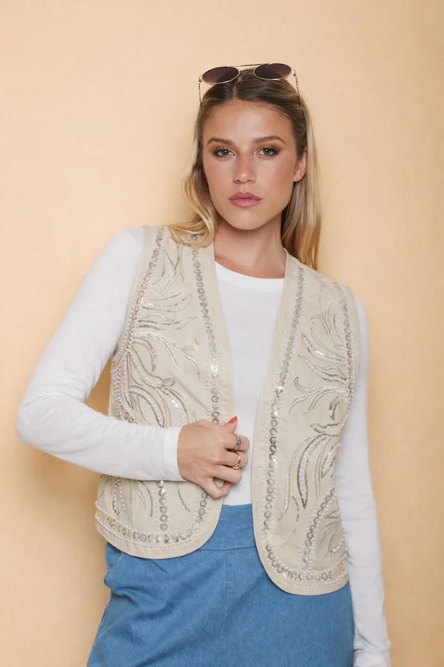 Chaleco BOHO Bordado GUK70206
