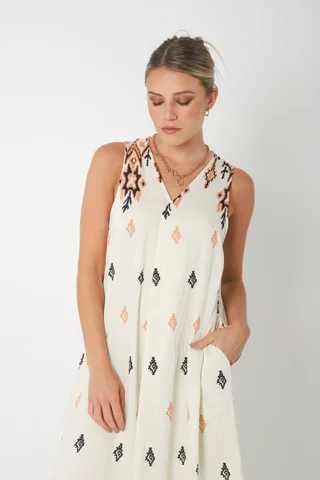 Vestido Mandarin PRETTY c/ Bolsillos GU252 - Vista 5