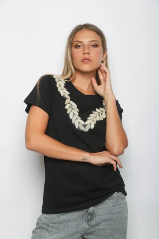 Remera ARIN Bordada GU6266 - Vista 3