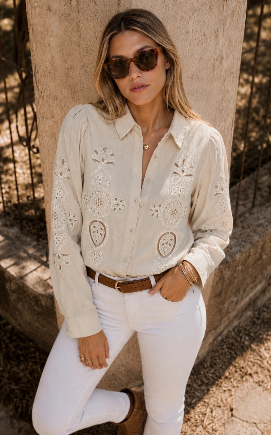 Camisa NERJA Bordada GU0535