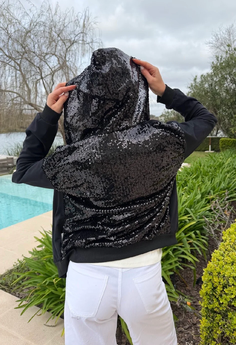 Campera  BRILLIANT con Lentejuelas GUK119