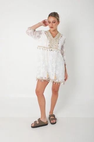 Vestido MARBELLA Encaje GUK4036-1 - Vista 5