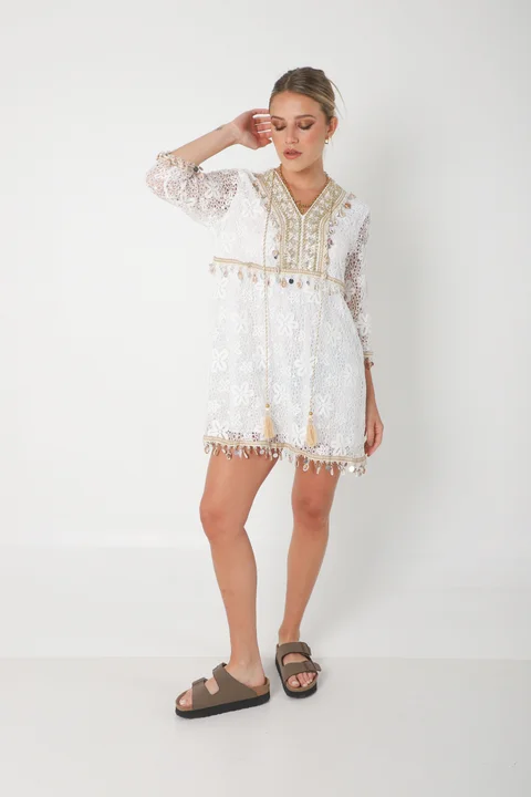 Vestido MARBELLA Encaje GUK4036-1