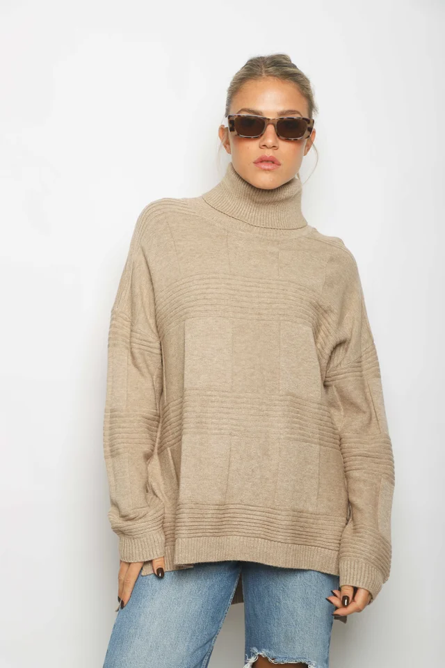 Poleron SAINT OVERSIZE Bremer Tramado GUL803