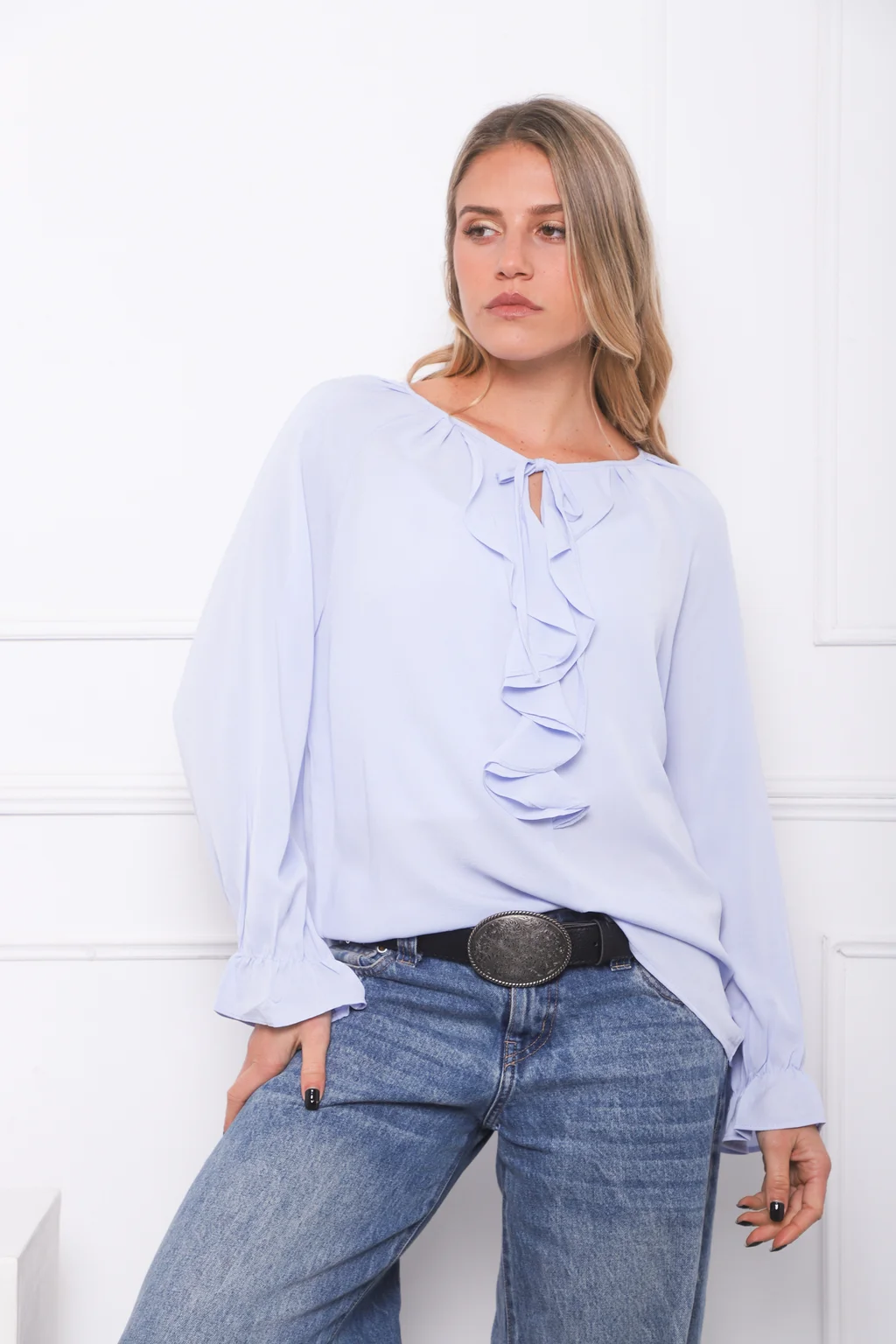 Blusa VOLTIER Gasa Chabot GU0346