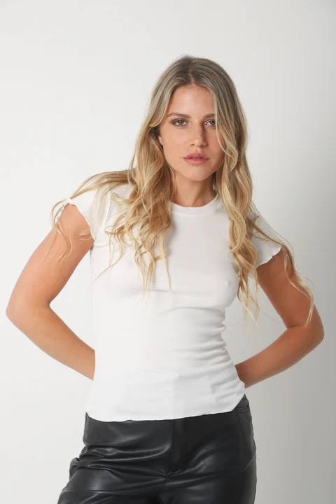 Remera Morley Manga Volado