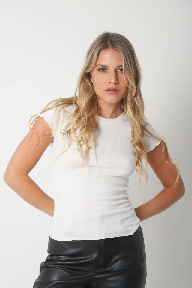 Remera Morley Manga Volado