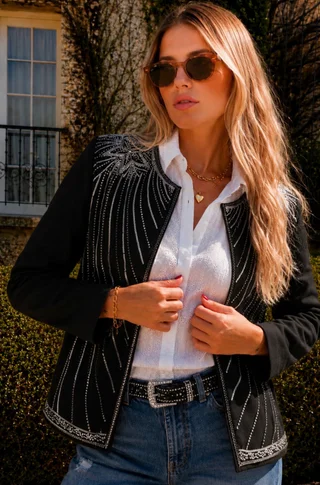 Chaqueta SUPER STAR LINO c/ Canutillos GU70247 - Vista 1