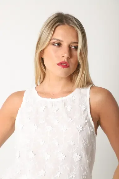 Musculosa CATTANIA  Bordada GU5157