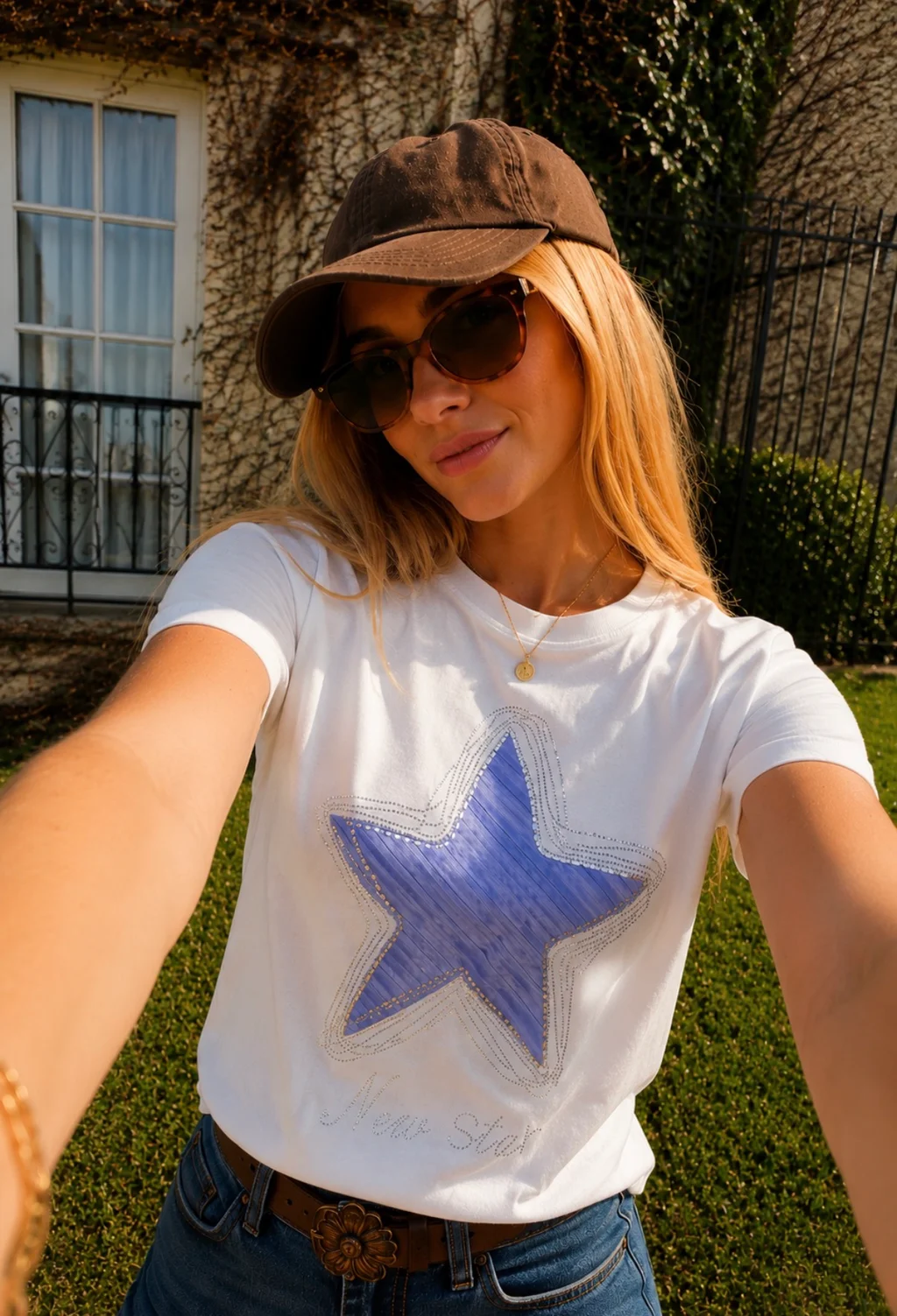 Remera BLUE STAR C/ Piedras GU15811