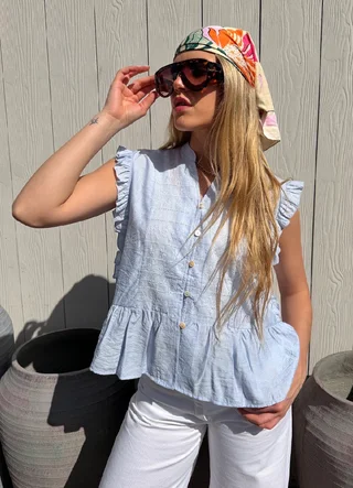 Blusa MURAI Broderie GUV54 - Vista 6