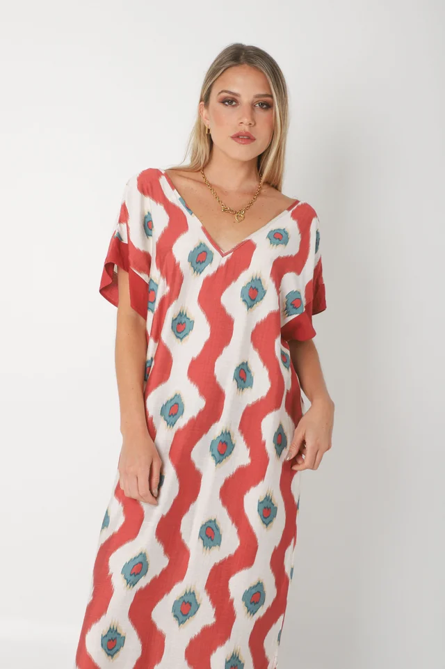 Vestido DOMINIQUE SERI LINO GUK70143-3