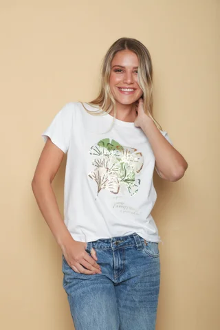Remera TIME IS EVERYTHING C/ Lentejuelas  GU5092 - Vista 4