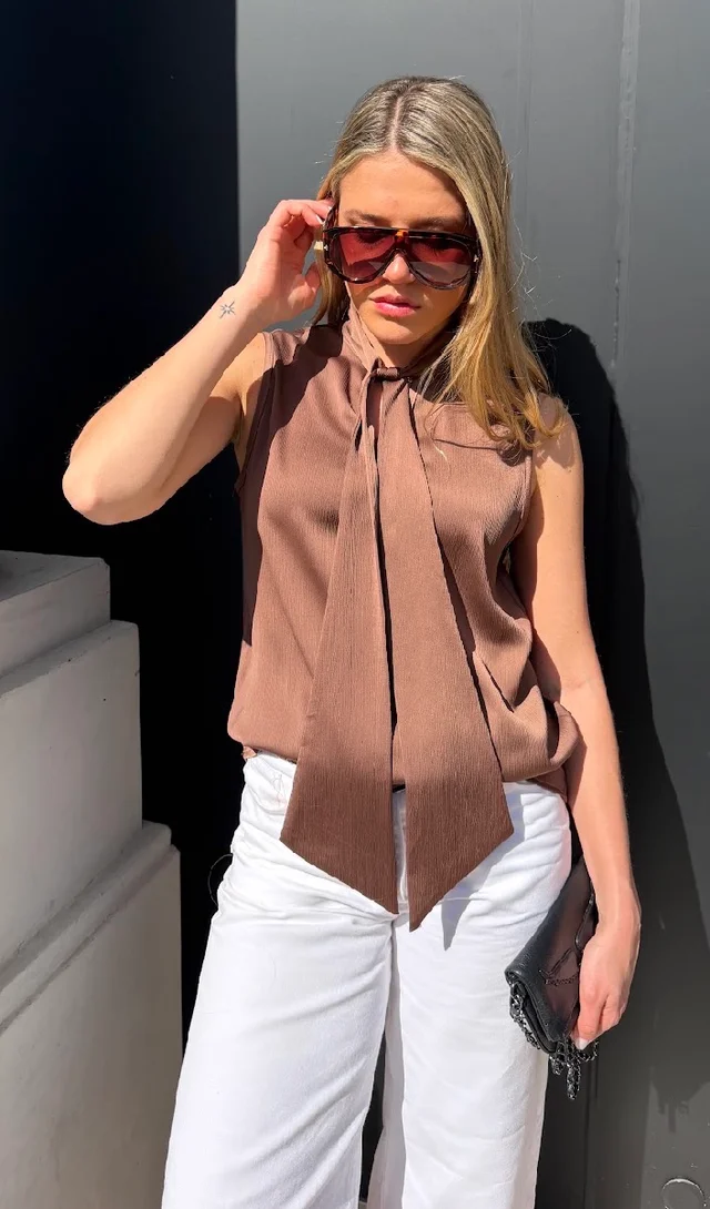 Musculosa Premium Bambula con Lazo GU6220