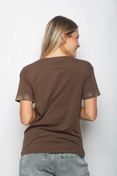 Remera SIDNEY c/strass GV919307